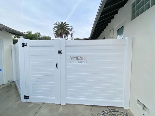 Casa Branca Jardim Vinyl horizontal vedação à prova de roedores