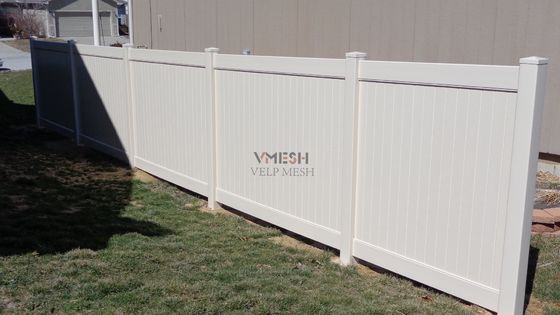 100% material virgem Vinyl Farm Fence 6x8ft Branco