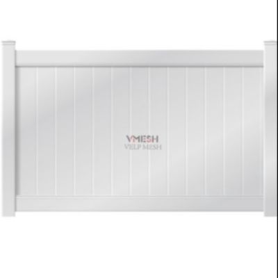 Plástico 8 pés Pvc vedação de privacidade jardim piscina casa villa picket painéis exteriores