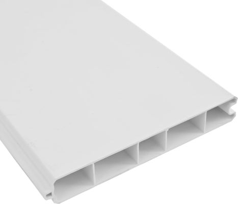 Cerca de Privacidade em PVC Branco à Prova de Intempéries 6A x 8L para Jardim/Casa