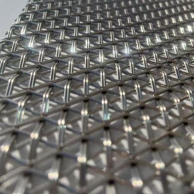 Malha de Metal Tecido em Aço Inoxidável 304 316 para Telas Arquitetônicas