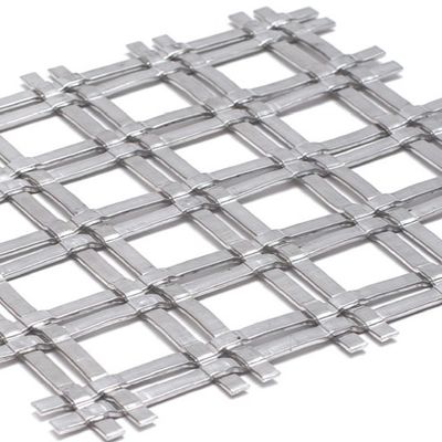 Malha de arame tecido de aço inoxidável para revestimento de fachada 0,2-8 mm
