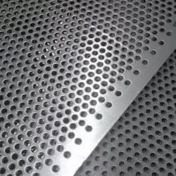 1.2 mm espessura de alumínio galvanizado aço perfurado malha para sistemas de drenagem