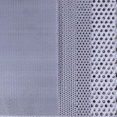 1.2 mm espessura de alumínio galvanizado aço perfurado malha para sistemas de drenagem