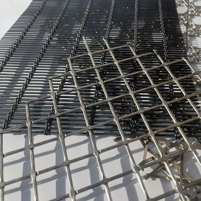 Aço inoxidável 304 rede metálica arquitetônica para edifícios decorativos
