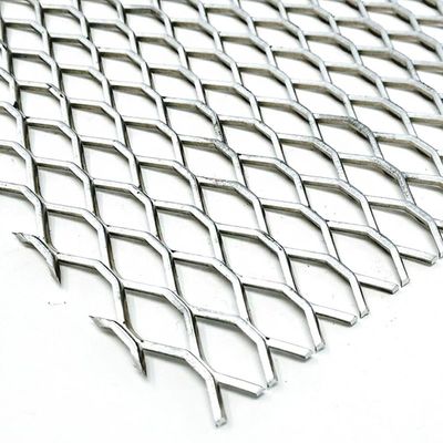 9 Gauge Flat Expanded Steel Mesh Sheet para Construção de Edifícios