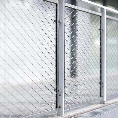 Rede de segurança de malha de cabo de aço inoxidável para ponte do zoológico