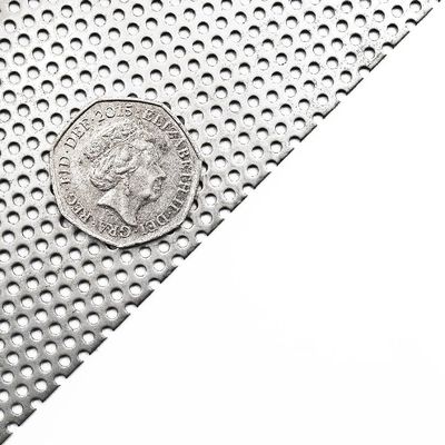 Chapa micro-perfurada de aço inoxidável