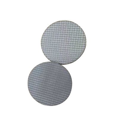 Estrutura de várias camadas de aço inoxidável Filtro de malha sinterizada Disco redondo para café