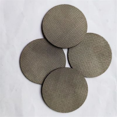 Rede de filtro sinterizada de aço inoxidável 316L resistente a ácidos