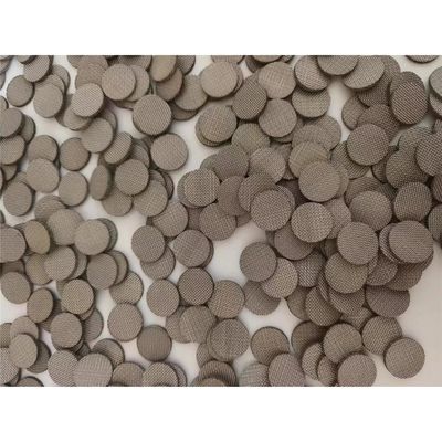 Resistência superior ao ácido Aço inoxidável 316 Multicamada Sinterizada Filtro de Ecrã Disco redondo