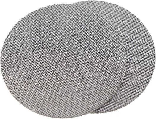 Disco de filtragem de malha de arame sintético e de aço inoxidável