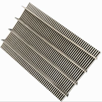 Tela de fio de aço inoxidável da cunha de Johnson 304/316 para a malha do filtro de água