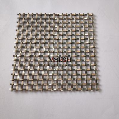 1mm-4mm Tecido de aço inoxidável rede de arame para arquitetura decorativa Metal personalizado