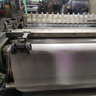 Tela de malha de arame tecido de aço inoxidável - Grau 304/316 para máquinas industriais
