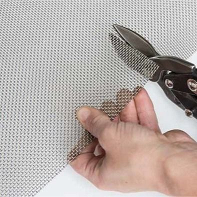 SS304 SS316 Malha de arame elétrico de aço inoxidável para filtração industrial