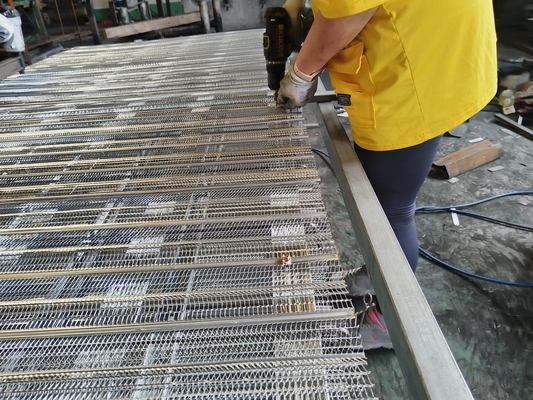 Forma de metal expandido galvanizado para vazamento de cimento em construção de piscinas