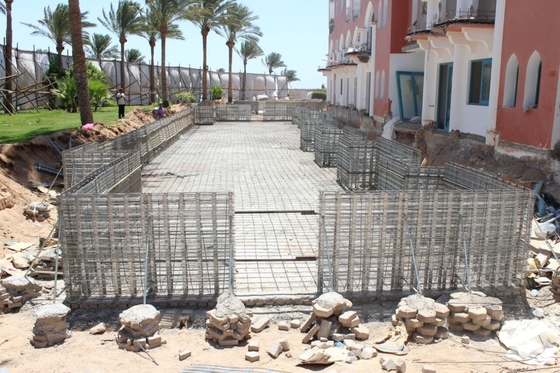 Sistema de cofragem de concreto Hy-Rib galvanizado para fácil vazamento de cimento