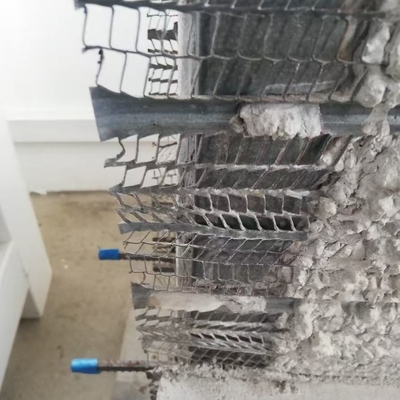 Malha Hy Rib de Aço Galvanizado para Cofragem de Concreto na Construção de Piscinas na África