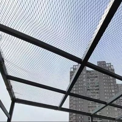 Safety Protection in Construction Stainless Steel Rope Net Fencing