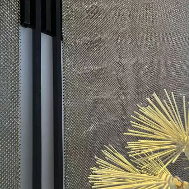Parede divisória líquida personalizada da decoração da cachoeira do tamanho do furo de 6*6mm