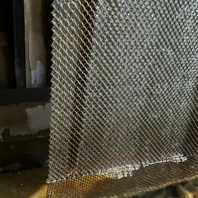 Malha de aço inoxidável resistente à corrosão do elo de corrente da cortina de água de 304 cachoeiras