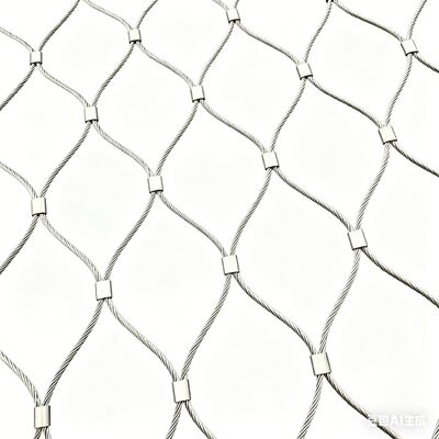 Cabo de aço inoxidável para malha de segurança de equipamentos, isolamento mecânico
