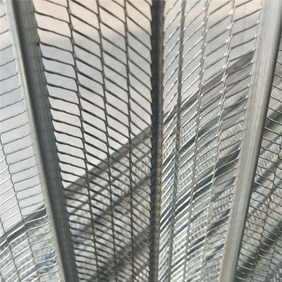 Malha galvanizada da folha do metal expandido Lath resistente à corrosão do reforço