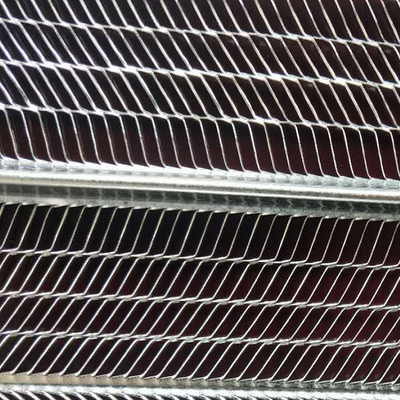 Malha galvanizada da folha do metal expandido Lath resistente à corrosão do reforço