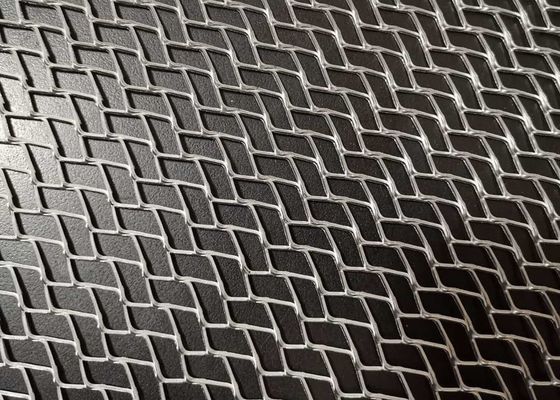 Chapa de Metal Expandido de Aço Carbono Suave Elevado 1,22x2,44m Galvanizada