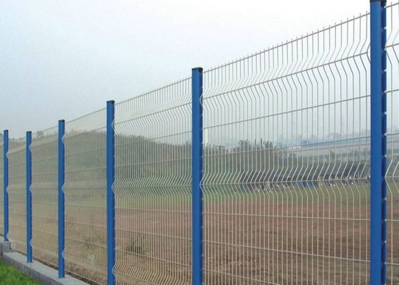 Cercas de malha de arame galvanizado 3D 50x100mm 3,0mm revestidas em pó