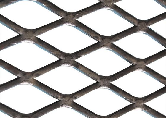 Malha de Metal Expandido Galvanizado Tipo Elevado 1000x2000mm Aço Carbono