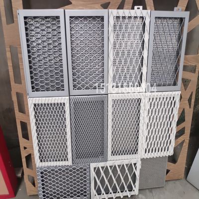 Malha de metal expandido galvanizado para proteção de equipamentos mecânicos