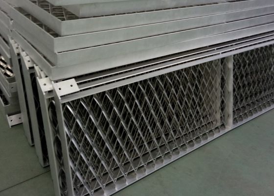 Malha de Metal Expandido de Alumínio para Decoração Arquitetônica 1x2m
