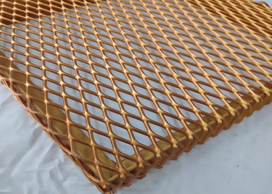 Malha de Metal Expandido de Alumínio para Decoração Arquitetônica 1x2m