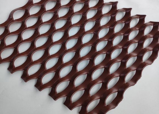 Malha de Metal Expandido de Alumínio para Decoração Arquitetônica 1x2m