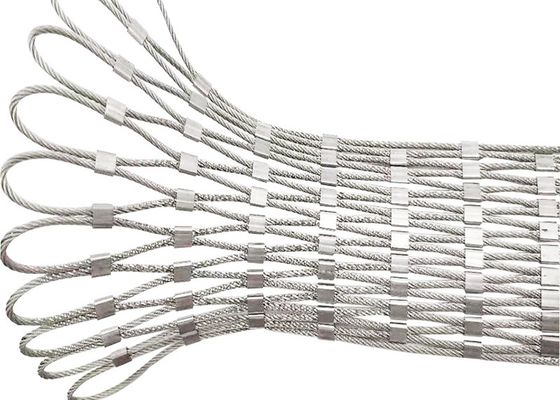 Rede de Cabo de Aço Inoxidável SS316 para Corrimãos de Escada, Fio de 1-5mm