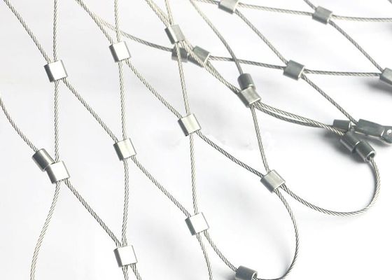 Rede de Cabo de Aço Inoxidável SS316 para Corrimãos de Escada, Fio de 1-5mm