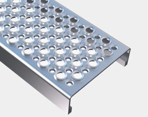 Painel de grelha de segurança antiderrapante Perf O Grip Strut 1.5-6mm