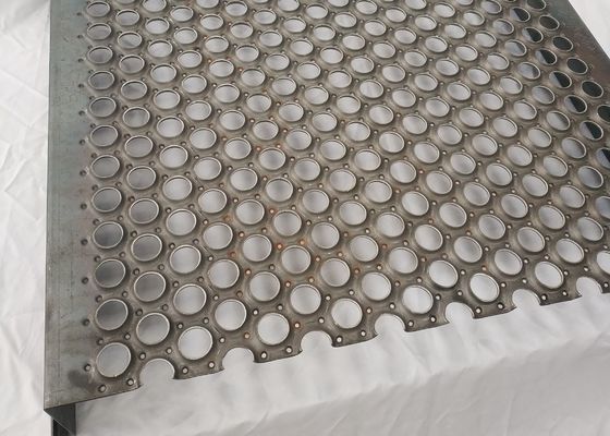 Hot Dip Galvanized Grip Strut Grate de segurança de passagem de canais 5 "profundidade
