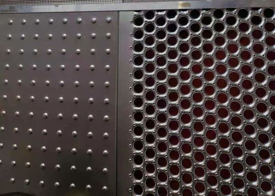 Segurança de passeios de aço Grelha 2 narizes Fechado telhado galvanizado