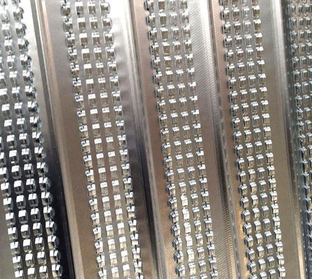 Materiais de construção anticorrosão Malha de aço galvanizado com nervuras altas