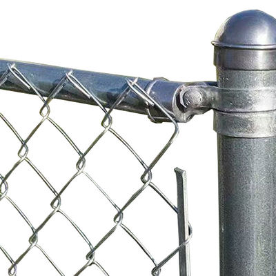 4.8mm Galvanizado Chain Link Fence 50m Roll Diamond Hole Mesh