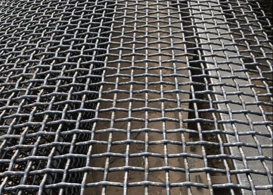 Aço inoxidável 304 Fechadura de malha de arame tecido encravado para telas de mineração