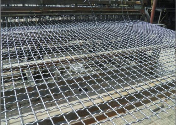 Aço inoxidável 304 Fechadura de malha de arame tecido encravado para telas de mineração