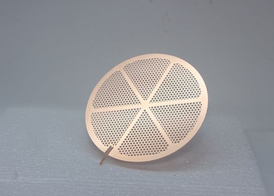 Filtro de chá de malha de gravação de aço inoxidável 0.04-0.5 mm Sem borbulhas