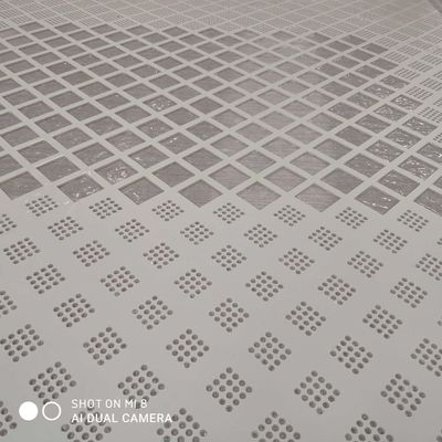 Painéis de malha metálica perforada decorativa de 1 m x 2 m para móveis