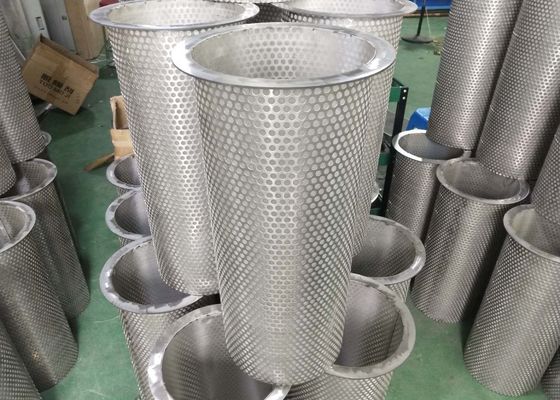 Tubos de filtragem de malha metálica perfurada de aço inoxidável 316 20 mm-2000 mm