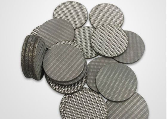 Filtro de aço inoxidável sinterizado de 1 mícron 304 316L 0,5-200um de poros