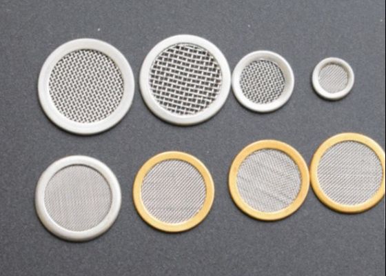 Disco de filtro de tela de malha de arame de aço inoxidável de 20 mícrons